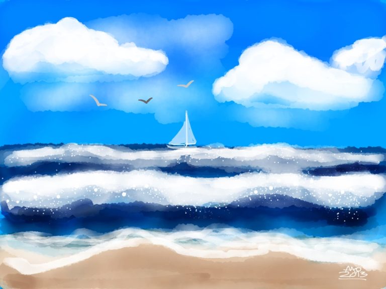 Sand, Surf and Sky image