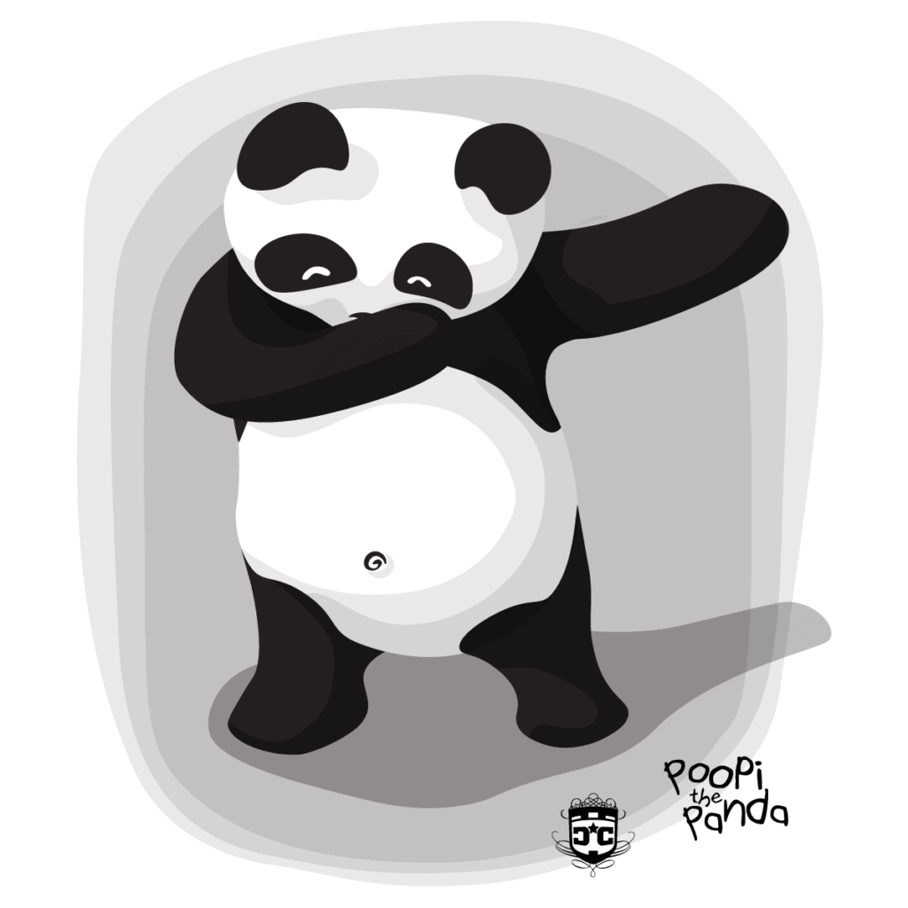 Poopi the Panda - Dabbing