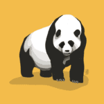 Giant Panda illustration image