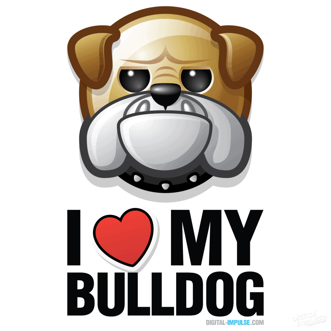 I ❤ My Bulldog Image