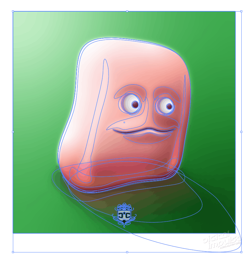 Blobs - Pink Blob Vector