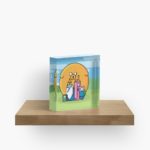 Adventure Time Family Snap - Acrylic Block image