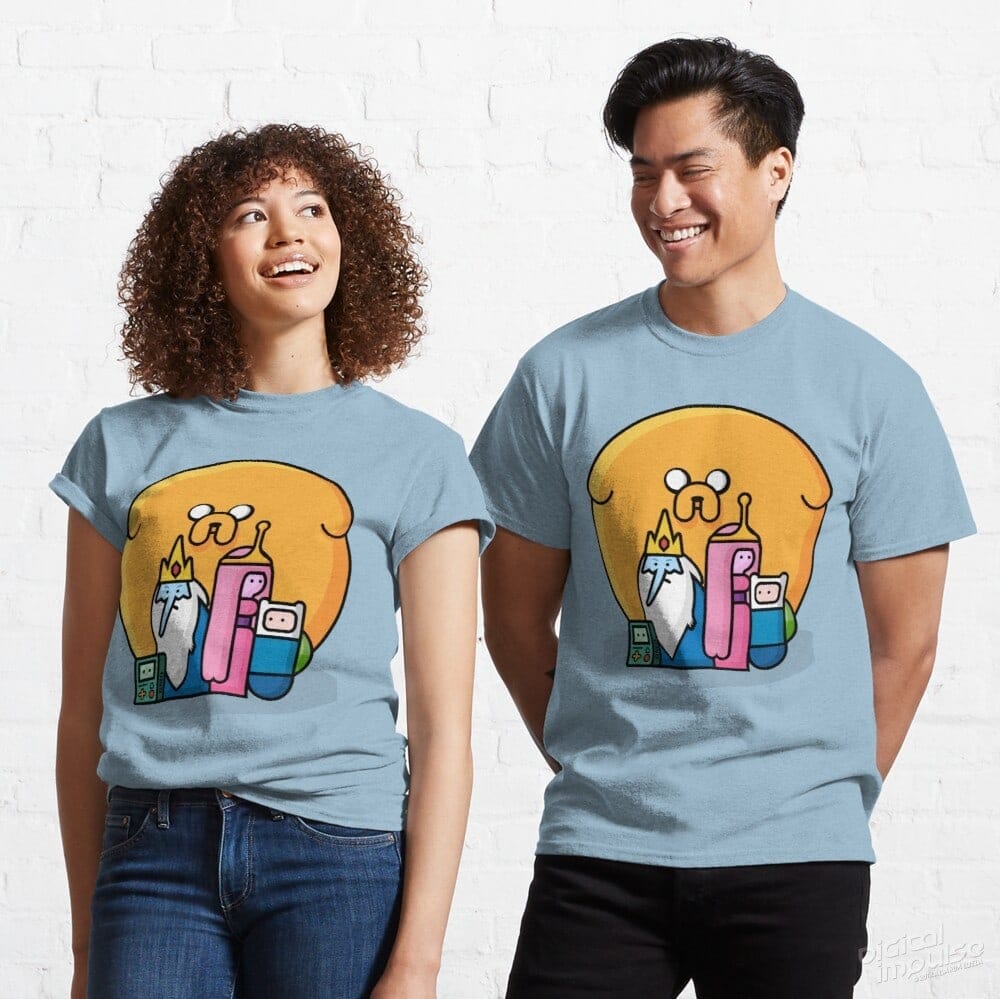 Adventure Time Family Snap – Classic Tee