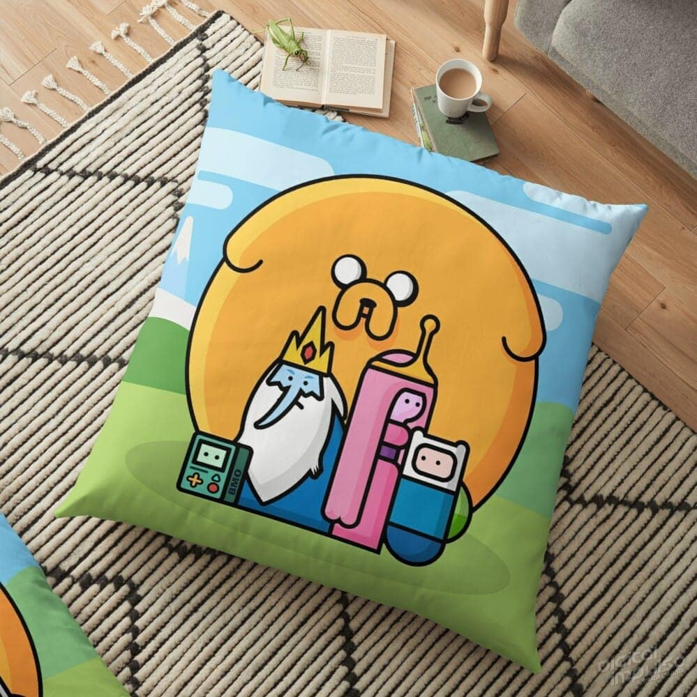 Adventure Time Family Snap - Floor Pillow image