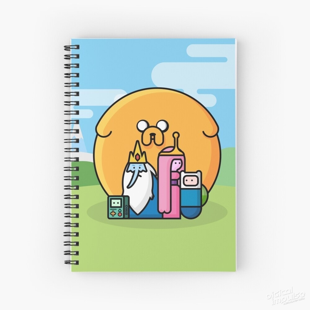Adventure Time Family Snap – Spiral Notebook