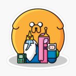 Adventure Time Family Snap - Sticker image