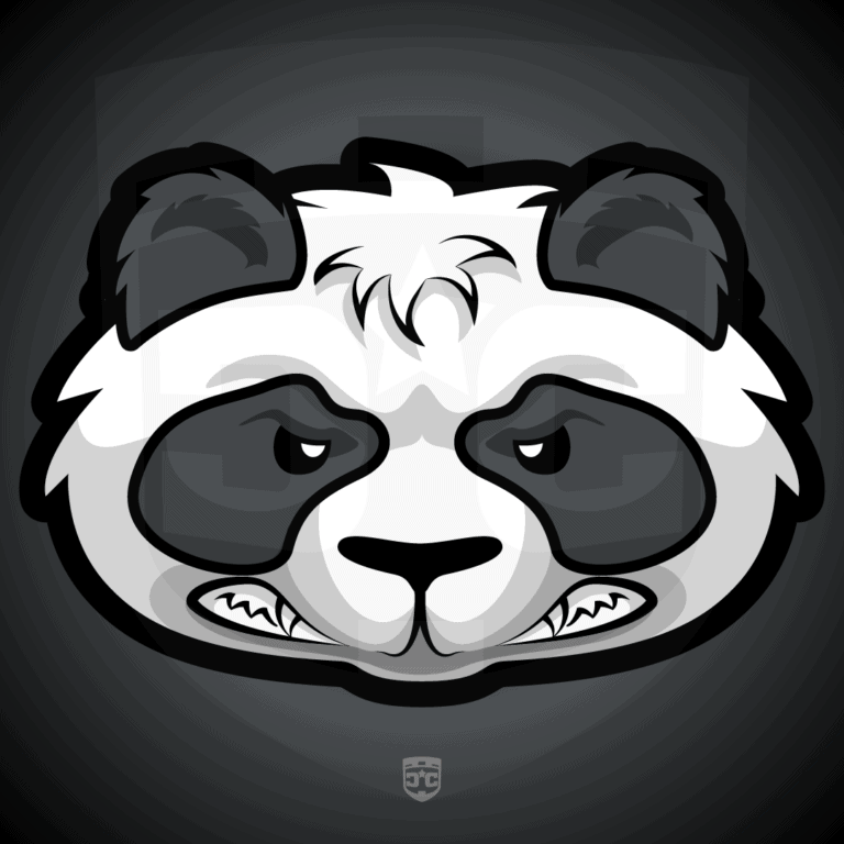 Mad Panda Head Design image