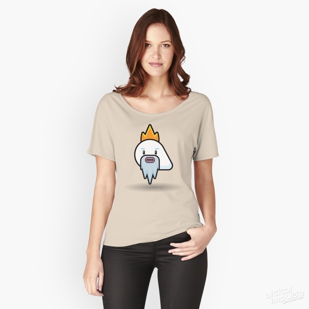 Angry Ghost King – Relaxed Fit Tee