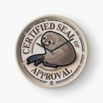 Certified Seal Of Approval - Clock image