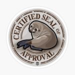 Certified Seal Of Approval - Sticker image