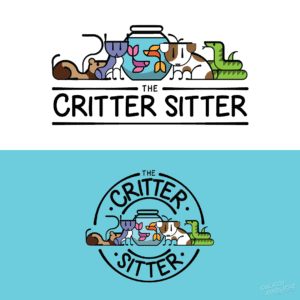 Critter Sitter Logo Concept Preview image