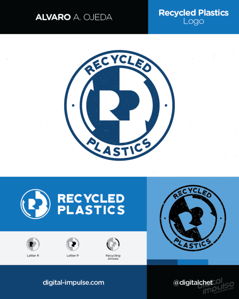 Recycled Plastics Logo Preview image