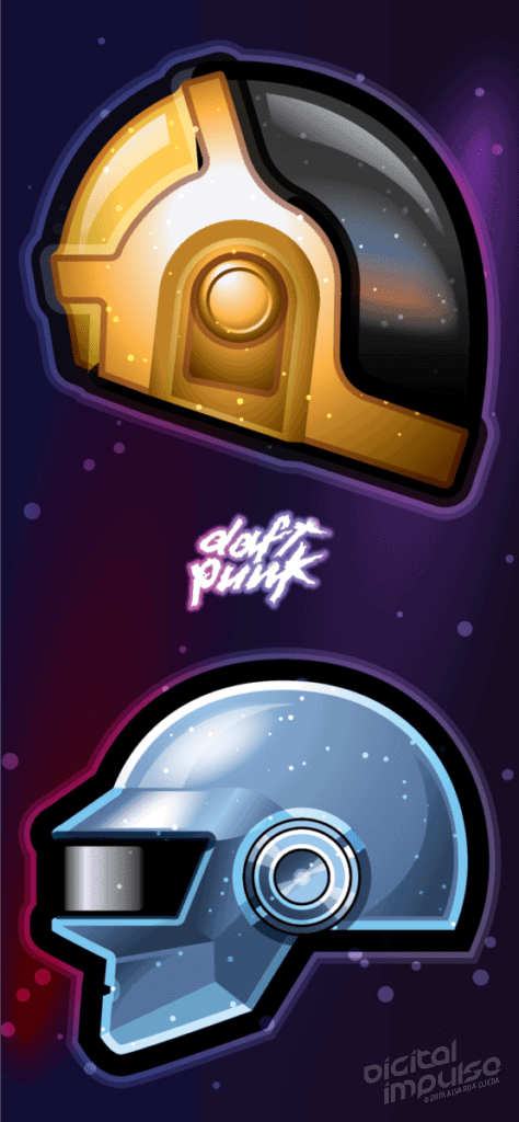 Daft Punk Tribute - iPhone WP 03 image
