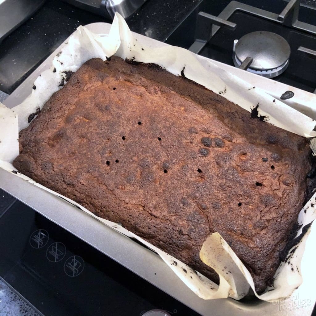 Brownies - A little overdone image