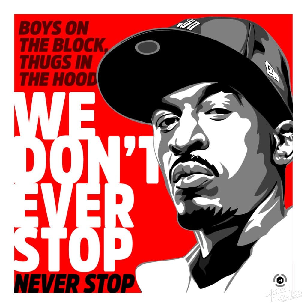 Hip-Hop Legends - WE DON'T EVER STOP - Preview image