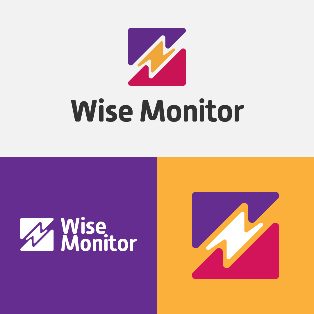 Wise Monitor Concept Logo preview image