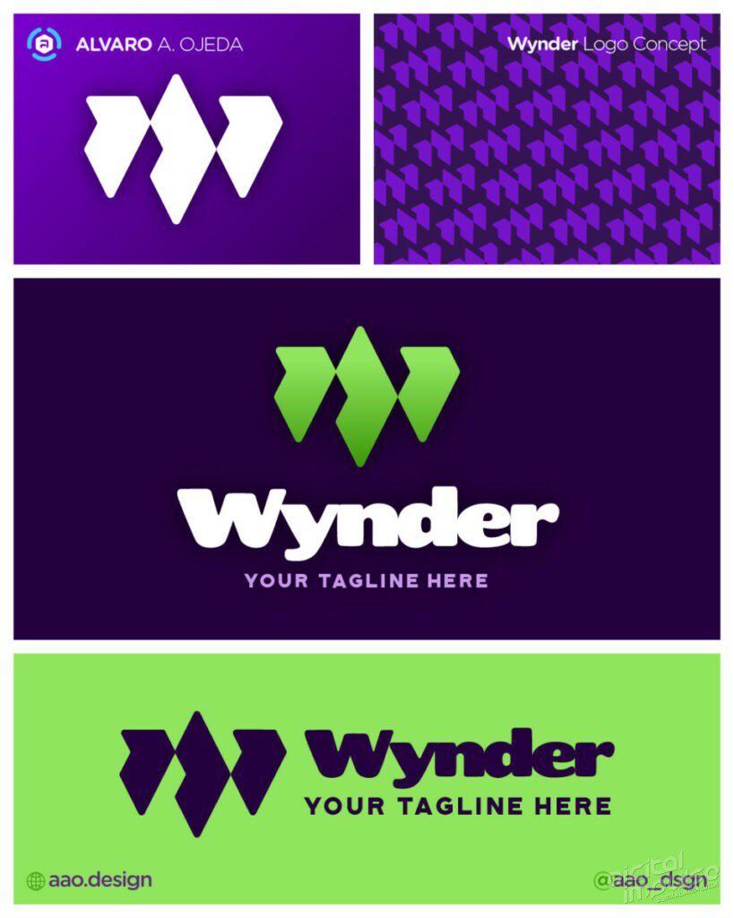 Wynder Logo Concept preview image