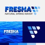 Fresha Spring Water Logo Concept preview image
